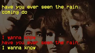 Have You Ever Seen The Rain - CCR- Guitar Backing Track (-6dB)