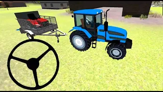 Tractor transport Game 2021🚜Indian Tactor Farming Simulator ट्रैक्टर परिवहन खेल ट्रैक्टर का वीडियो