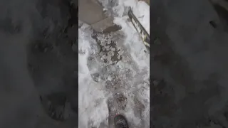 destroying ice