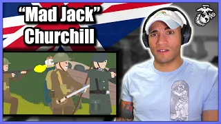 Marine reacts to "Mad Jack" Churchill (man who used a sword and bow in WWII)