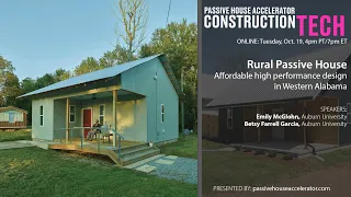 Affordable High Performance Design in Western Alabama | Full Event Archive