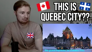 Amazing Places To Visit In Quebec City (BRITISH REACTION)