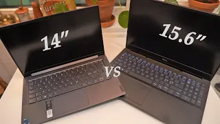 14 inch Laptop vs 15.6 inch - Which size should you choose?