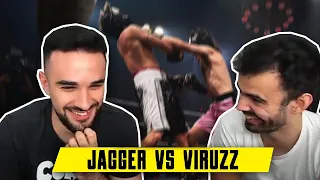 ILLOJUAN Y ANDRES REACCIONAN AL COMBATE DE JAGGER VS VIRUZZ (LA VELADA DEL AÑO)