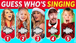 🎅 Guess who's singing 🎵 The most popular Christmas song 🎄 Diana and Roma, Payton Delu, Ariana Grande