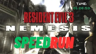 Resident Evil 3: Nemesis, Speedrun (NG) - 1:26'50"