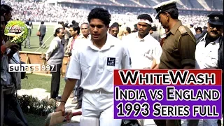 India vs England 1993 Test series Complete -  the Whitewash