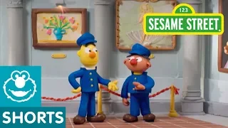 Sesame Street: Museum Guards | Bert and Ernie's Great Adventures