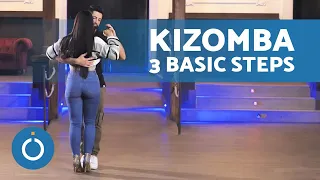 How to DANCE KIZOMBA ️‍🔥 3 Basic KIZOMBA STEPS