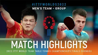 Highlights | Fan Zhendong (CHN) vs Deni Kozul (SLO) | MT Grps | #ITTFWorlds2022