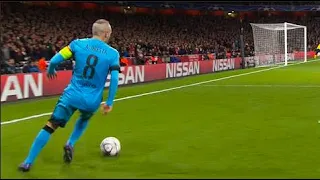 andres iniesta vs arsenal (away) UCL 2015/2016 -HD 1080!