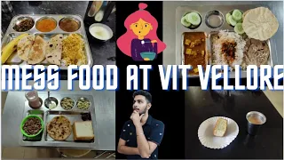 Mess at Vit Vellore Full Review 😱 Must Watch Before Coming  #vitvellore
