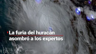 PASÓ DE TORMENTA TROPICAL A HURACÁN | En 12 horas, "Otis" sorprendió a expertos