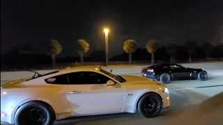 Quickest C7 Z06 416 Stroker vs Quickest Twin Turbo Mustang 10R80 60-160