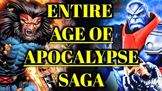 Entire Age Of Apocalypse Comic Book Event Explored - Most Terrifying X-Men Event - Mega Video