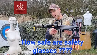 How strong are safety glasses