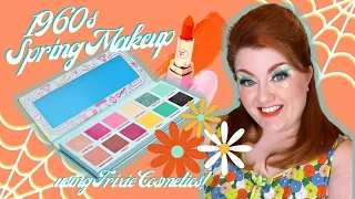 SPRING MAKEUP Q&A! | Doing 60s Inspired Makeup Using Trixie Cosmetics and Answering Your Questions!