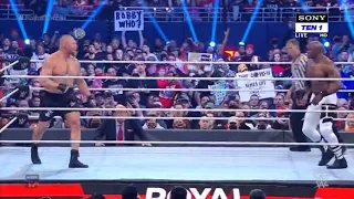 WWE Royal Rumble 2022 - Brock Lesnar vs Bobby Lashley - WWE Championship Full Match HD
