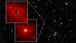 James Webb measures the starlight around the universe's biggest, oldest black hole for 1st time ever