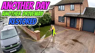 Another day another driveway cleaned and restored