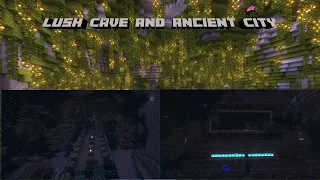 Epic Lush cave And Ancient City Seed For Minecraft Java 1.19.2
