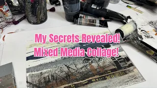 Secrets Revealed! Crafting a Stunning Mixed Media Collage