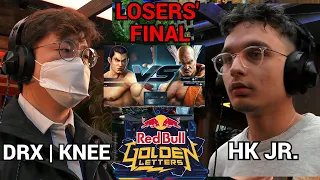 DRX | KNEE VS HK JR. | Red Bull Golden Letters | Losers' Final | TEKKEN 7