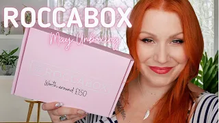 IS THIS THEIR HIGHEST VALUE BOX SO FAR?! UNBOXING ROCCABOX MAY BEAUTY SUBSCRIPTION BOX