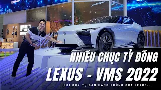[VMS 2022] Nhiều chục tỷ đồng tại Gian hàng Lexus - nơi quy tụ dàn xế KHỦNG của Nhật