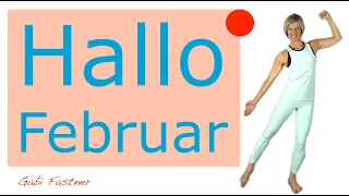 🍎 22 min. Hallo Februar | Bauch gestrafft und Rücken gestärkt | ohne Geräte