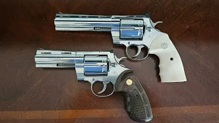 Colt Anaconda 44 mag 6 inch vs. 4.25 inch