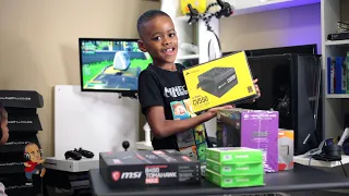 The Worlds Youngest Famous DJ Is Building His first Ever Gaming PC.