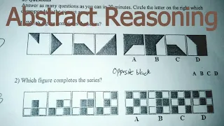 Abstract Reasoning | Which figure completes the series?