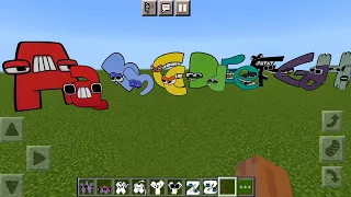 New Lowercase Baby Alphabet Lore Nextbots in Minecraft PE | MCPE Mod