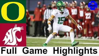 #11 Oregon vs Washington State Highlights | College Football Week 11 | 2020 College Football