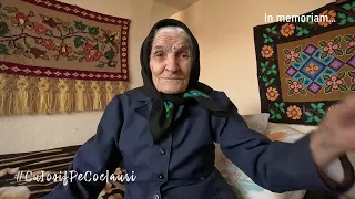 In memoriam: La venerabila vârsta de 104 ani, ”tâna Maria” din satul CEPARI, a plecat astăzi la cer