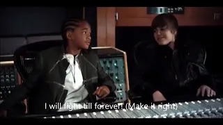 Justin Bieber  - Never Say Never (Official Music Lyric Video) ft. Jaden Smith