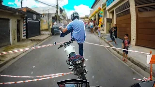 RUA INTERDITADA ACABA COM PIN0TE INTENS0