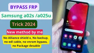 Bypass frp a02s method 2024