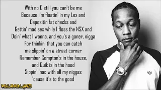 DJ Quik - Dollaz + Sense (Lyrics)