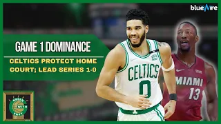 Dominating the Court: Celtics' Epic Game 1 Win in NBA Playoffs!