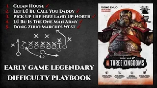 [Outdated] Dong Zhuo Early Game Legendary Difficulty Playbook - Total War: Three Kingdoms