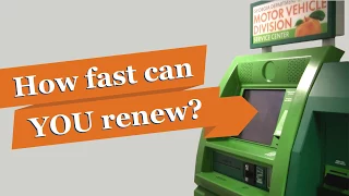 Renew your license plates at a Georgia Tag Kiosk