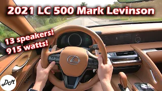 2021 Lexus LC 500 Convertible – Mark Levinson 13-speaker Sound-system Review