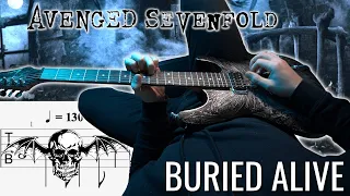 Avenged Sevenfold – Buried Alive POV Guitar Cover | SCREEN TABS