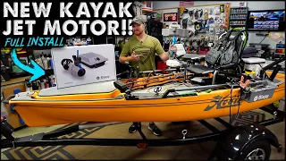NEW J-2 Bixpy Kayak Trolling Motor! Full Install and Unboxing!! 2022 Kayak DIY