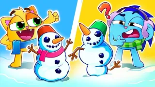 Make a Snowman Song 😻 ⛄️ | + More Best Kids Songs 😻🐨🐰🦁 And Nursery Rhymes by Baby Zoo