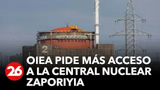 OIEA pide más acceso a la central nuclear Zaporiyia para descartar que haya bombas | #26Global