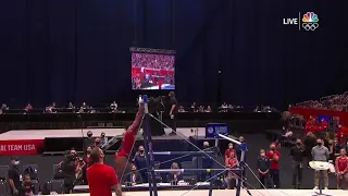 Jordan Chiles Bars 2021 Olympic Trials Day 2