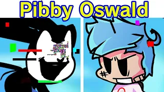 Friday Night Funkin' VS Corrupted Oswald - Rabbit’s Glitch Song (Come Learn With Pibby x FNF Mod)